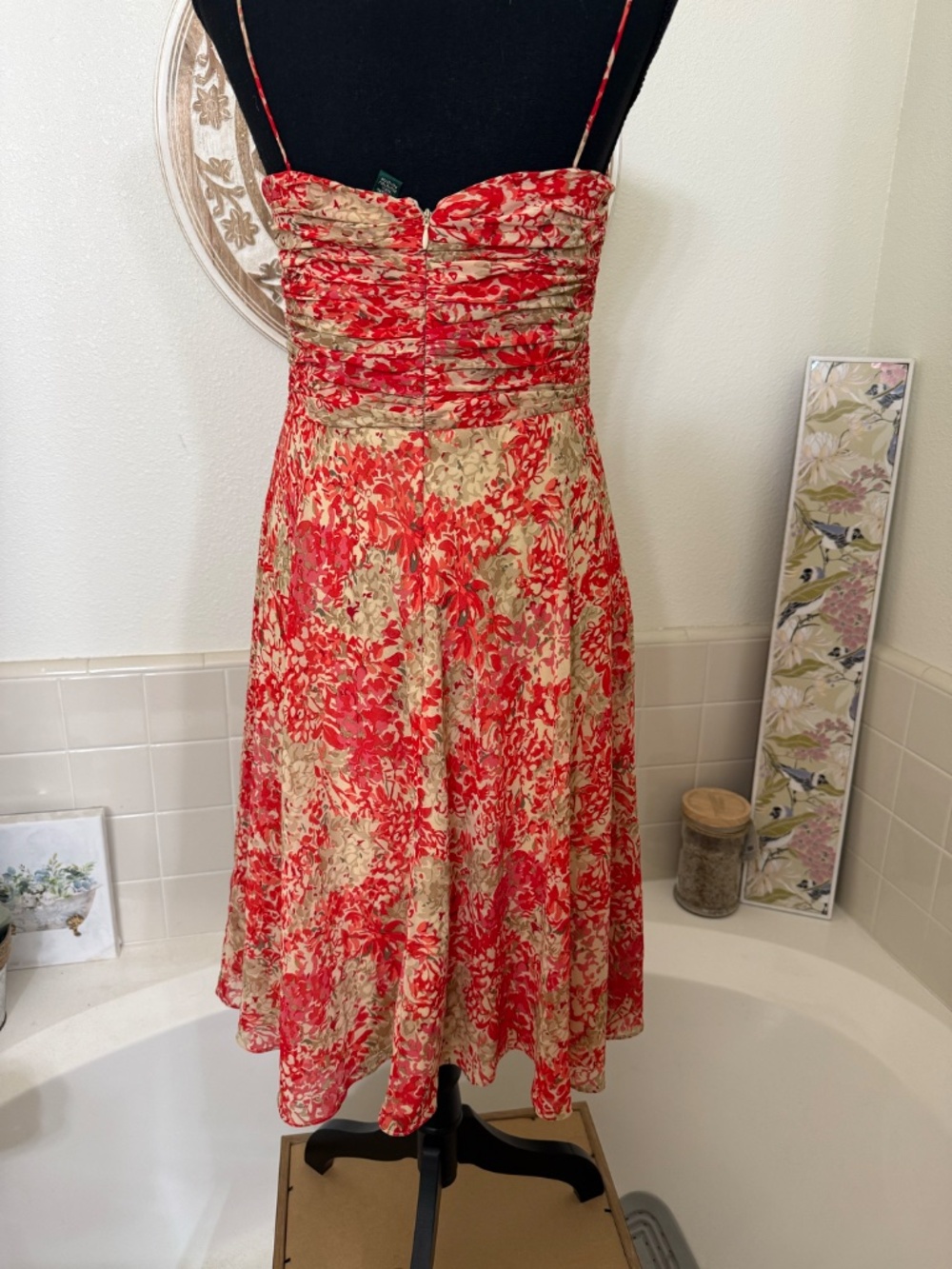 Red Ralph Lauren Dress - Picture 3 of 4